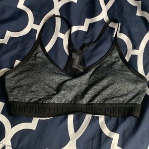 Black and grey girls bras